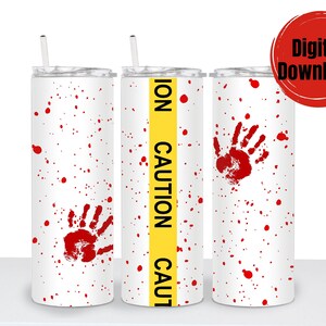 Tatort Tumbler Sublimations wrap, Straight 20oz Tumbler Wrap