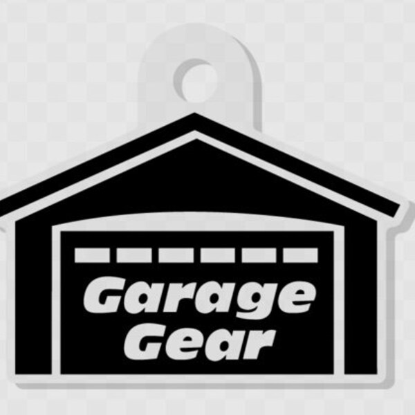 Garage Gear Key Chain 1.5" x 0.98"