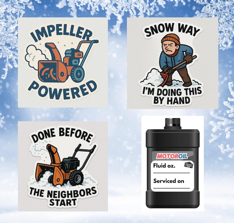 Garage Gear Sticker Pack - Etsy