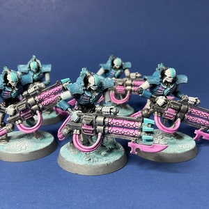 5 Professionally Painted Necron Immortals