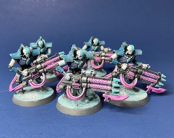 嵐の王イモテク：塗装済みネクロンのミニチュア（ウォーハンマー 40k