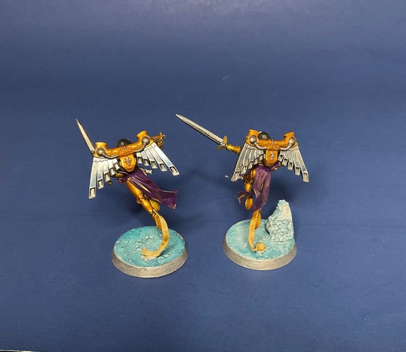 Professionally Painted Saint Celestine With Gemini Superia - Etsy