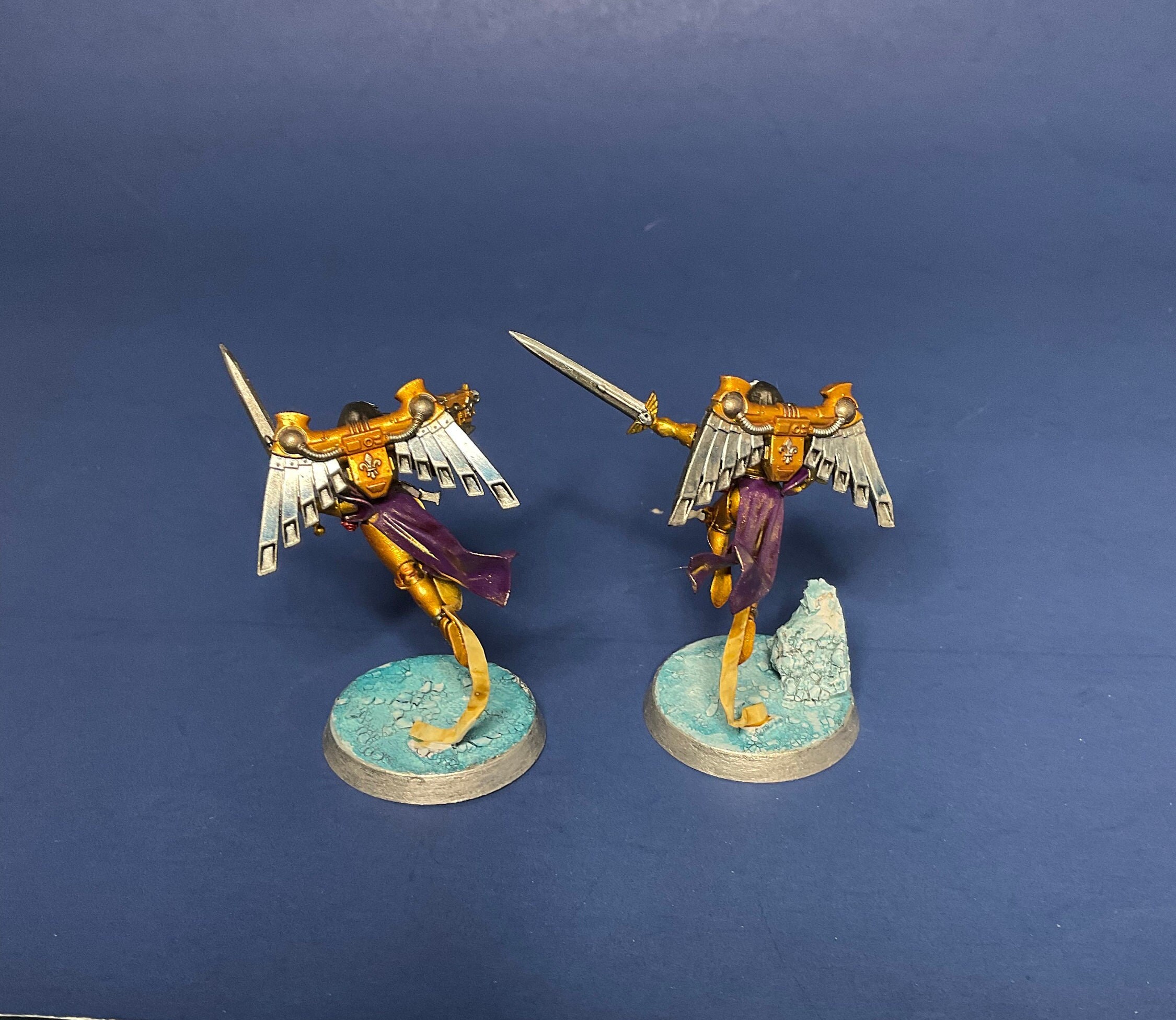 Professionally Painted Saint Celestine With Gemini Superia - Etsy