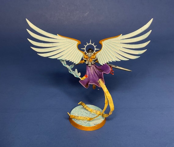 Professionally Painted Saint Celestine With Gemini Superia - Etsy