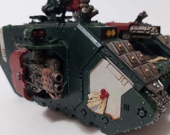 Land Raider Crusader Warhammer 40K – Space Marines, Neuf En Plastique