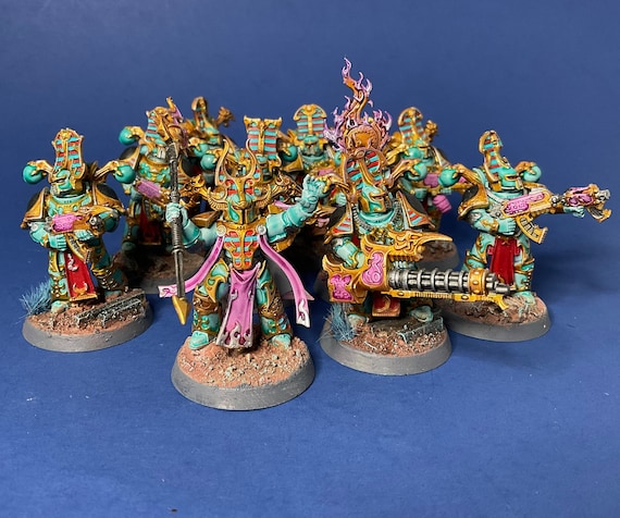 Warhammer 40K - Thousand Sons Rubric Marines – Warp Trader Warhammer 40K - Thousand Sons Rubric Marines – Warp Trader