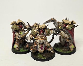 Professionally Painted Deathshroud Terminators Death Guard