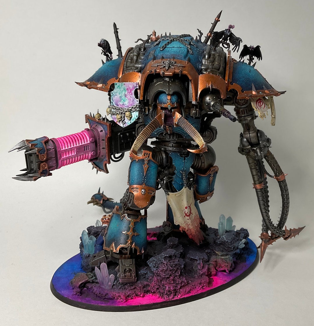 Professionally Painted Chaos Knight Abominant / Rampager