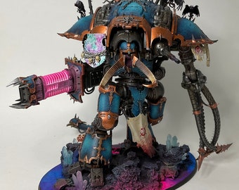 Profesjonalnie pomalowany Chaos Knight Abominant / Rampager / Desecrator