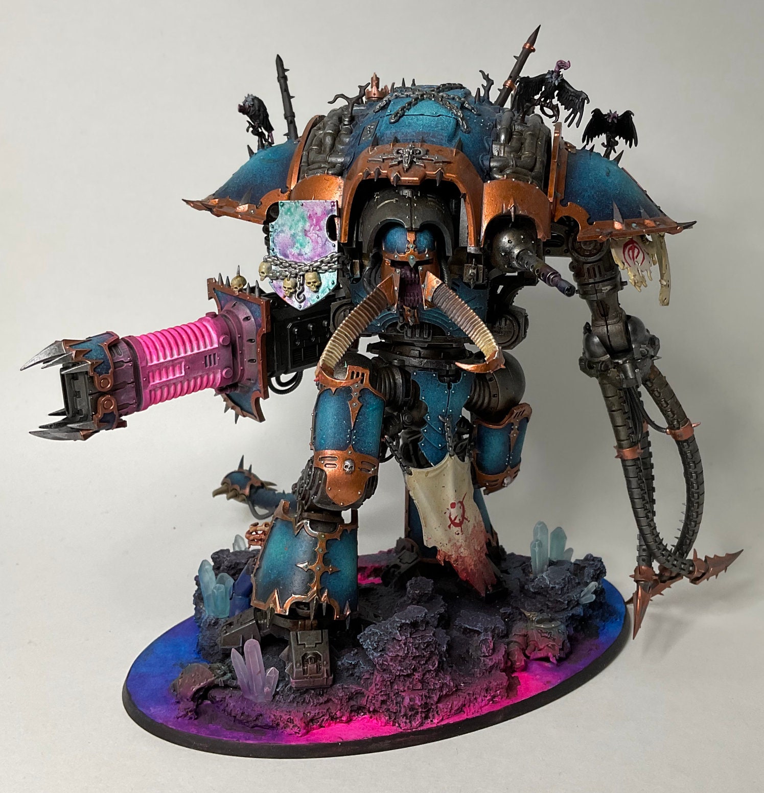 Professionally Painted Chaos Knight Abominant / Rampager