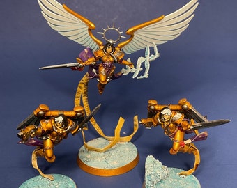 Professionally Painted Saint Celestine with Gemini Superia