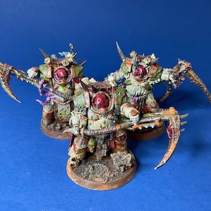 Pro Painted-to-order Death Guard Elites/hq Warhammer 40k, Stunning Grimdark  Nurgle Command -  Israel