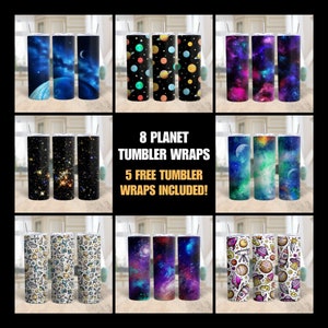 planet png, Space png, rocket png, Tumbler Wrap Bundle, solar system png wrap, Moon png, earth png, Sky png, 5 Free PNG, Outer space png,