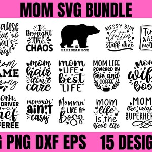mama bear svg, momlife svg, Blessed mama svg, Mom Clipart, parents clipart, mom svg, mom bun svg, mother clipart, women clipart,