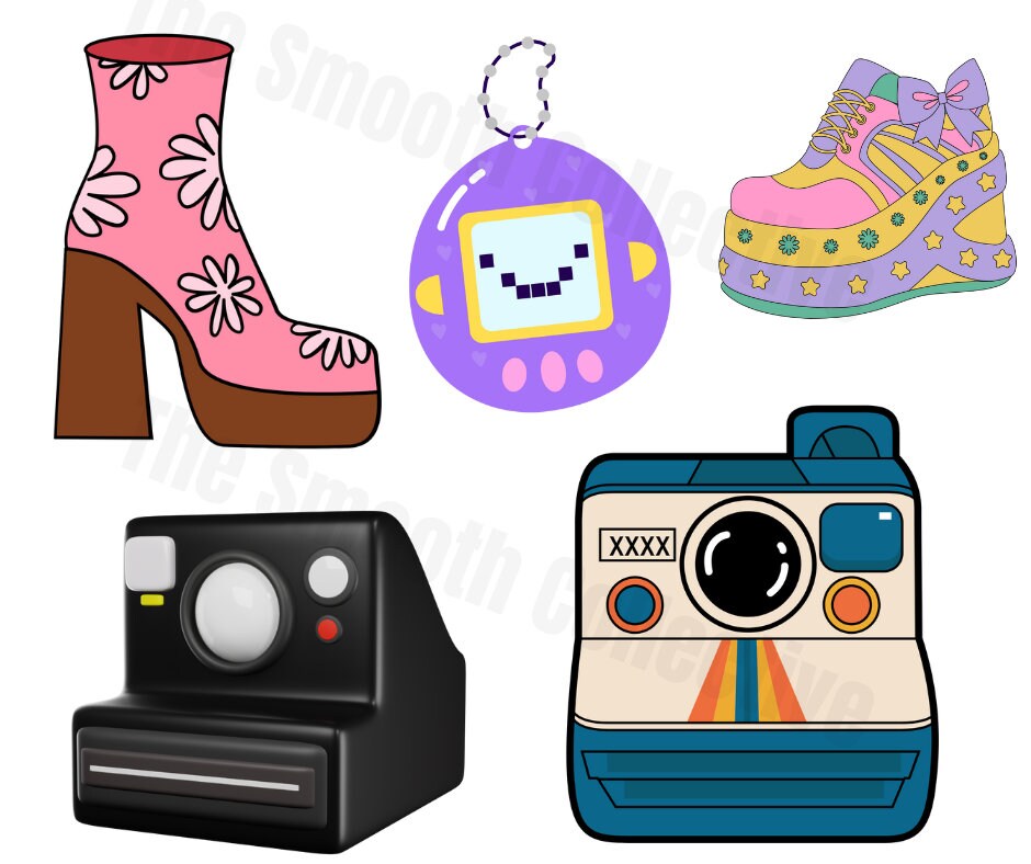 90's Trends SVG Bundle, 90s Svg, 90s Girl Svg, 90s Nostalgia and ...