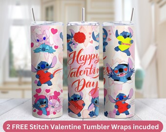 Stitch tumbler wrap, stitch png, Stitch Png Tumbler, Valentine Png Bundle, valentine tumbler wrap, free tumbler designs, tumbler wrap,