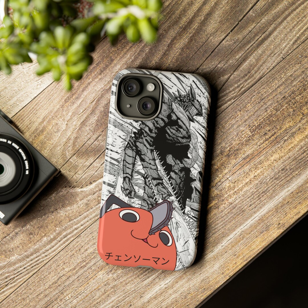 Pochita iPhone Case Chainsaw Man Phone Case Pochita Tough Cases Etsy
