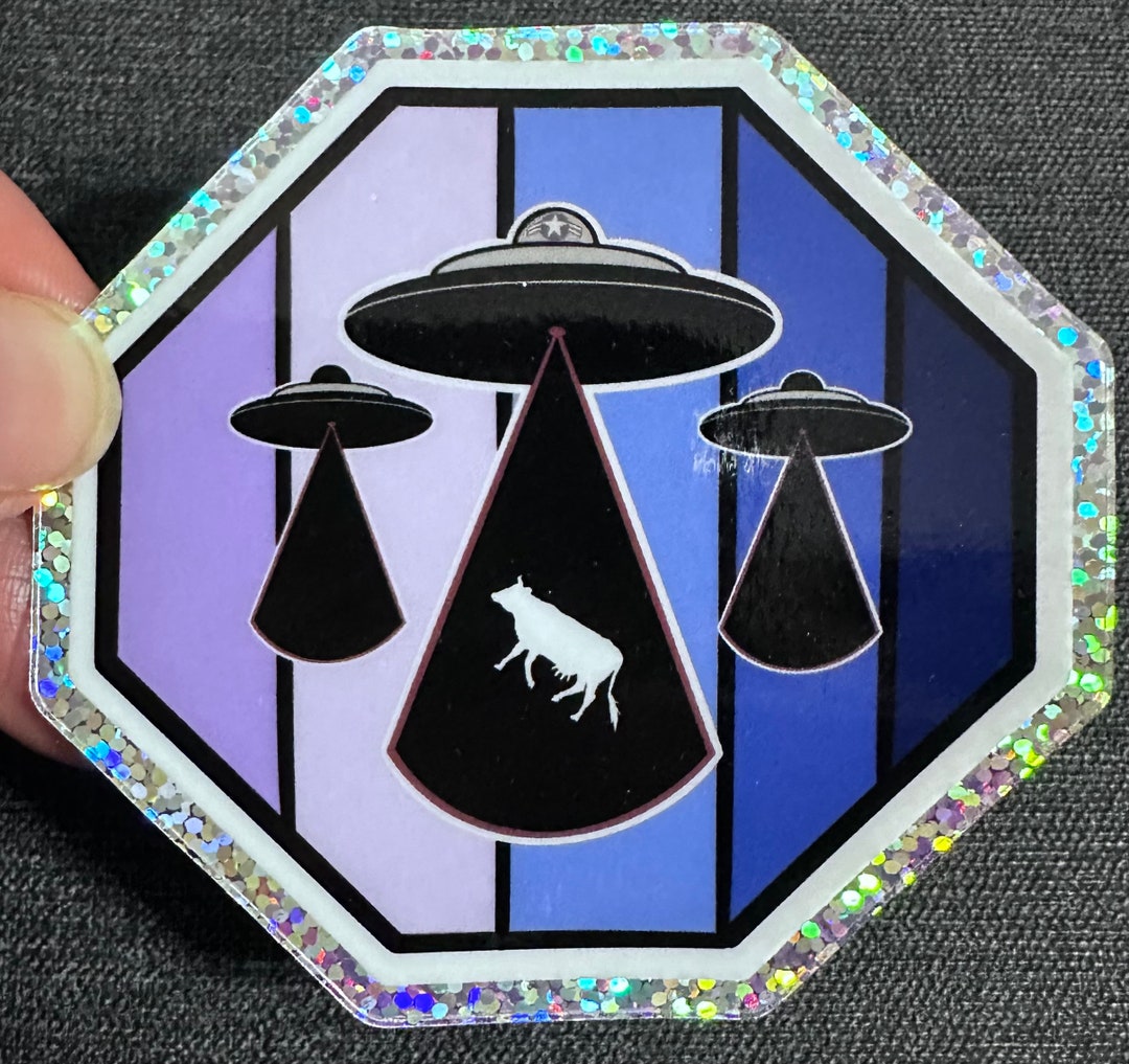 Glitter Alien Abduction|cow Abduction|usaf|cover Up|conspiracy|roswell ...