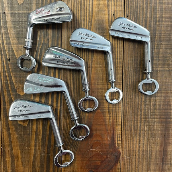 Golf Club Bottle Opener - Golf Iron