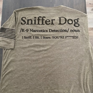 Maglietta per cani da fiuto
