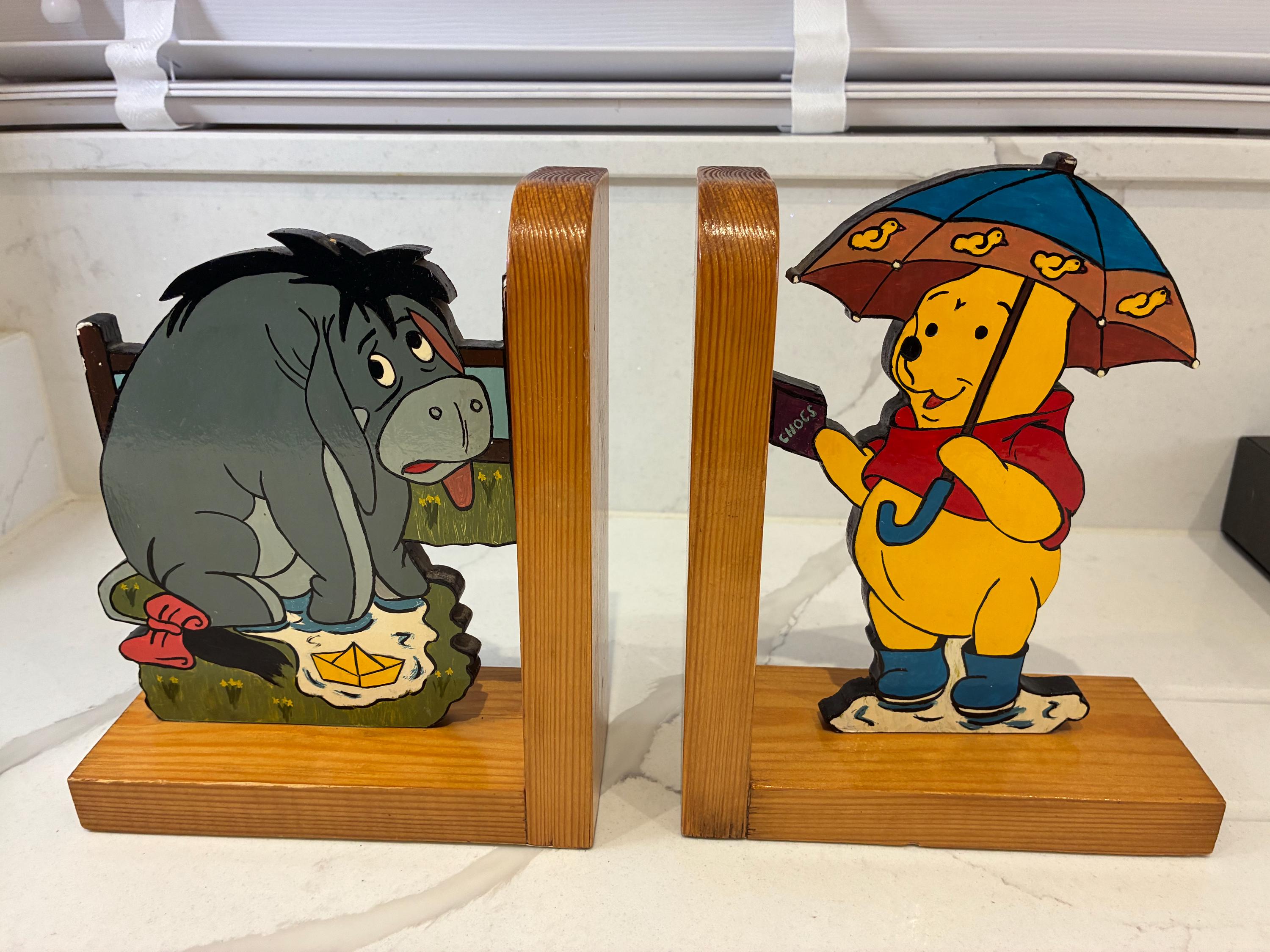 Vintage Bookends Winnie the Pooh - Etsy