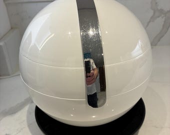 Guzzini Stella Space Age Eiskübel Entworfen von Paolo Tilche 1970er Jahre 21 cm