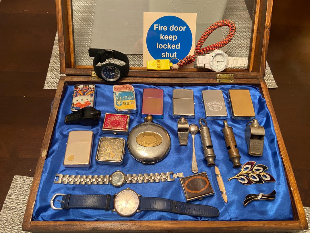 Lighters Watches Brooch's Whistles Compass - Etsy