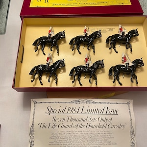 BRITAINS 1984 Limited Edition Sammler Montiert LIFEGUARD SET