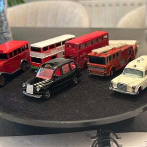 Matchbox Lesney Diecast from 50s 60s of Emergency service Vehicles