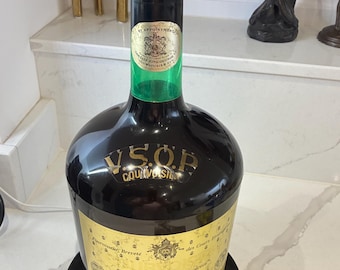 Balde de gelo vintage de conhaque Courvoisier, o conhaque de Napoleão, balde de gelo retrô.