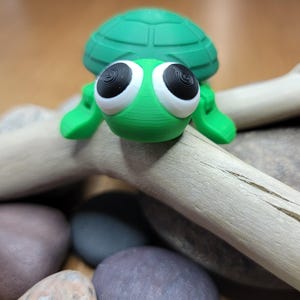 Cute Turtle 3D Printed Articulated Fidget Toy