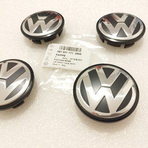 4x Centre de roue VW 56mm Cache moyeu de jantes VW Polo 9N Polo 6R Golf Fox  1j0601171 Volkswagen -  France