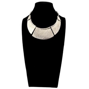 Silver Egyptian Statement Necklace