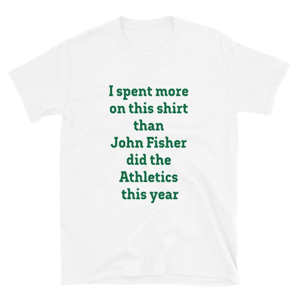 Funny Oakland Athletics Baseball T-Shirt
