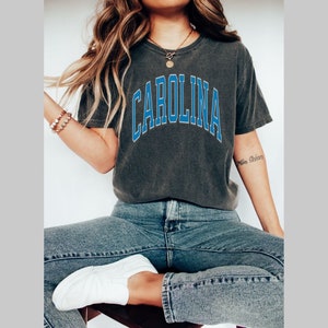 Carolina Shirt, Carolina Shirts, Comfort Colors, Carolina Tshirt, Carolina Tshirts, Carolina Gift, Gift for Carolina Fan, Carolina Fan