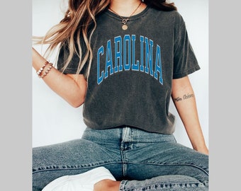 Carolina Shirt, Carolina Shirts, Comfort Colors, Carolina Tshirt, Carolina Tshirts, Carolina Gift, Gift for Carolina Fan, Carolina Fan