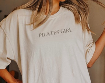 Comfort Colors, Pilates Girl, Pilates Shirt, Pilates Gifts, Fitness Shirt, Gym Shirt, Gift for Her, Oversized Pilates Shirt, Pilates Lover