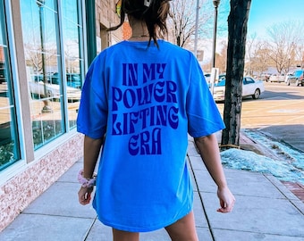 Comfort Colors, Pump Cover, Powerlifting Shirt, Weightlifting Shirt, Workout Shirt, Gym Shirt, Oversized Gym Shirt, Gift for Her