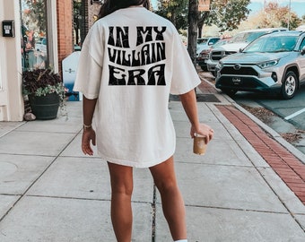 Villain Era Shirt, In My Villain Era Shirt, Villain Era, Villain Era Tshirt, Villain Shirt, Villain Tshirt, Gift for Her, Villain, Trendy