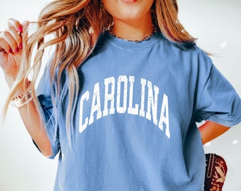 カロライナ シャツ、カロライナ Tシャツ、カロライナ コンフォート カラー、カロライナ、カロライナへのギフト、カロライナ ギフト、カロライナ ファン、カロライナ
