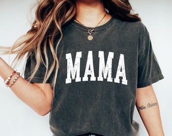 Colores cómodos a juego con camisas de mamá y papá, camisa de mamá, camisa para mamá, camisa para mamá nueva, camisas de mamá, camisetas de mamá y papá, camisa de papá, papá
