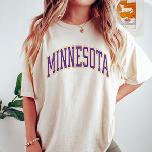 Comfort Colors, Minnesota Shirt, Minnesota Tee, Vintage Minnesota Shirt, Retro Minnesota Shirt, Minnesota T-shirt