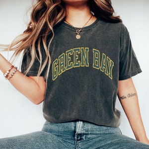 Green Bay Shirt, Green Bay T-shirt, Comfort Colors Green Bay Shirt, Green Bay Tee, Green Bay, Green Bay Gift, Wisconsin Shirt