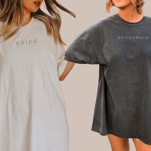 Shirts for bridesmaids to get ready in 2025
