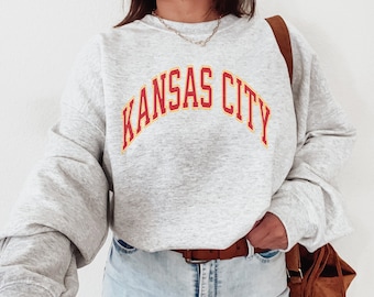 Vintage Kansas City Sweatshirt, Kansas City Sweatshirt, Kansas City Shirt, Kansas City Crewneck, Vintage Kansas Sweatshirt, Kansas Crewneck