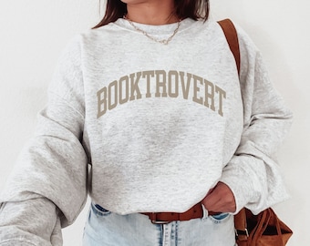 Booktrovert Sweatshirt, Buch Sweatshirt, Buchliebhaber Shirt, Bücherwurm Shirt, Buchliebhaber Geschenk, Bibliothek Liebhaber, Lese Shirt, Buchliebhaber