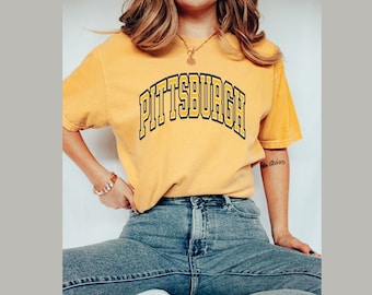 Shirt Pittsburgh, T-shirt Pittsburgh, comfortkleuren, T-shirts Pittsburgh, T-shirts Pittsburgh, vintage shirt Pittsburgh, Pittsburgh