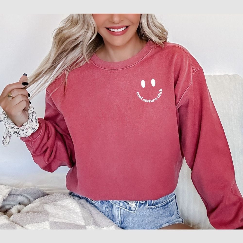 Sisters Sweatshirt, Sisters Shirt, Sister Gift, Gift for Sister, Cool Sisters Club Shirt, Sister Shirt, Sister Sweatshirt, Comfort Colors