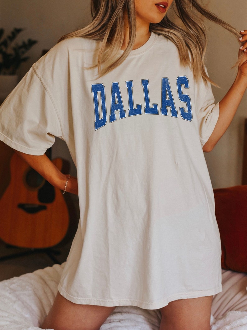 Comfort Colors, Dallas Shirt, Dallas Shirt, Texas Shirt, Shirt, Dallas Texas Shirt, Dallas Shirt, Dallas Texas image 1