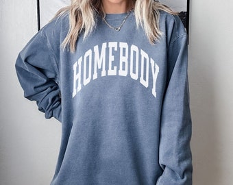 Felpa Homebody Colori Comfort, Felpa Homebody, Girocollo Homebody, Felpa Colori Comfort, Regalo per Introverso, Regalo Introverso